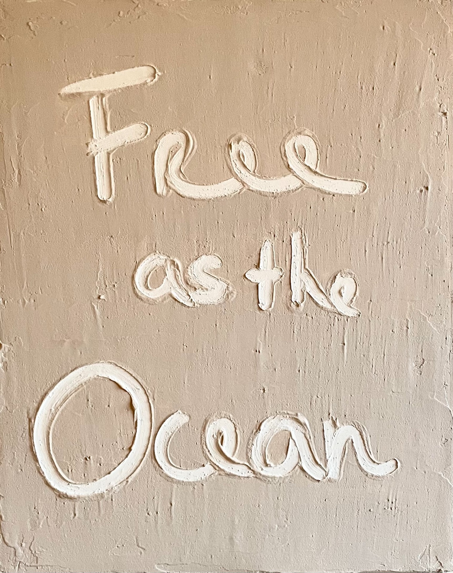 Free as the Ocean - 50 x 40